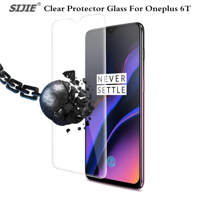 Защитное стекло для экрана Oneplus 6 T Защитная прозрачная рамка смартфона