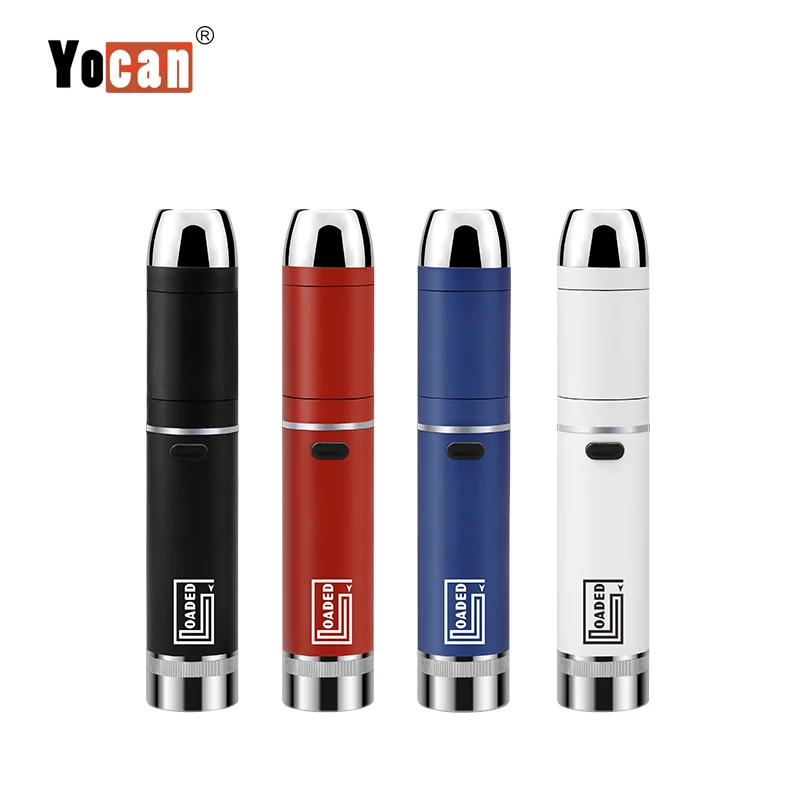 

Yocan Loaded Wax Vape Pen Kit 1400mAh Built-in Battery Quad&Quartz Dual Coil Vaporiz for Wax Electronic Cigarette Kit Shisha Pen