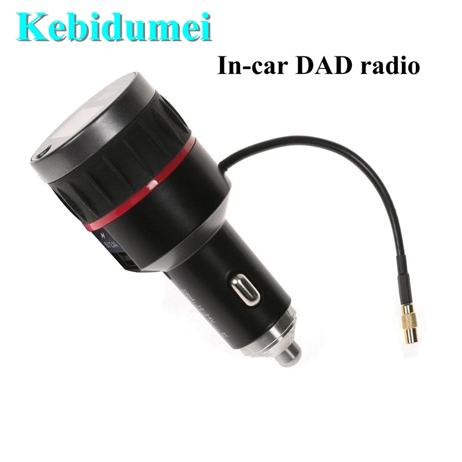 

Kebidumei Car DAB Radio Receiver 5V/2.4A In-Car Music Player USB Charger for Phone FM Universal Plug Tuner Wholesale