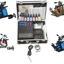 Перманентный макияж татуировки Поставки 4 пистолеты оборудование для машинки для нанесения татуировки Китай профессиональный комплект тату-машинки