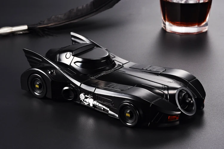 3D Bandai Batmobile Crazy Case with Batman Projector Light - Free Toughened Glass Film - for Apple iPhone 6 6S 7 8 Plus image 4
