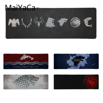 

MaiYaCa Non Slip PC Game of Thrones Silicone Pad to Mouse Game Size for 30*80cm/11.8*31.5inch Small Mousemat