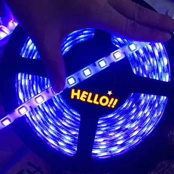 

Mini Order 5M 5050 UV LED Strip Light 396-405nm DC12V 300 leds Waterproof & 12V 6A Power Supply