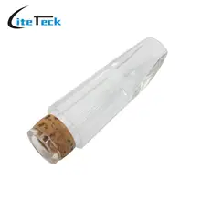 Специальный прозрачный дизайн ясно Bb кларнет рупором Bolwtorch Великая замена для вашего старого мундштук