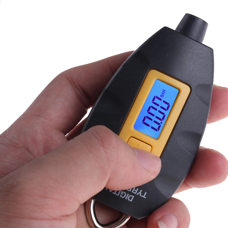 

Car Tire Tyre Air Pressure Gauge Meter Tire Pressure Tester Digital LCD Manometer Barometer Tester Tool For Car Motorcycle
