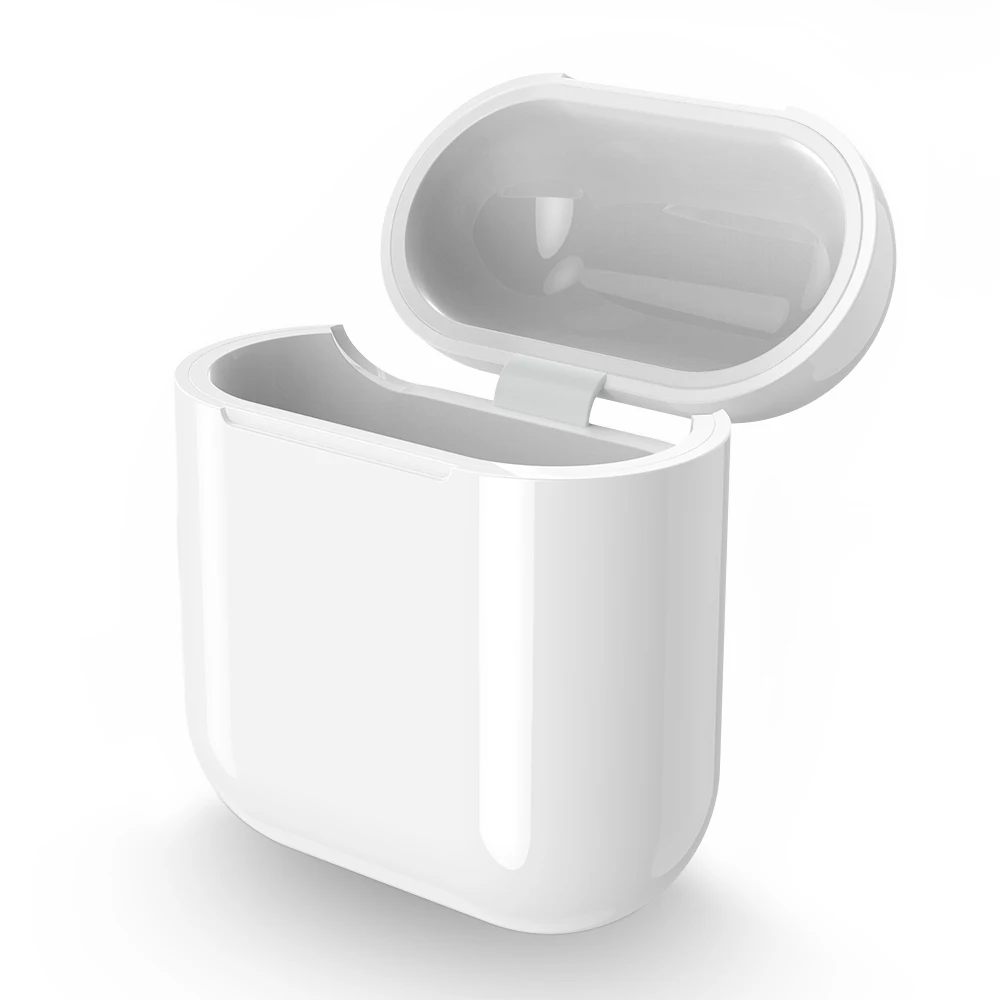 Qi беспроводной зарядный Чехол приемник для Apple AirPods 1 2 Bluetooth гарнитура