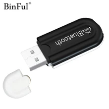 Binful Автомобильный Bluetooth AUX 3,5 мм разъем Bluetooth приемник Громкая связь Вызов Bluetooth адаптер автомобильный передатчик Авто музыкальные приемники