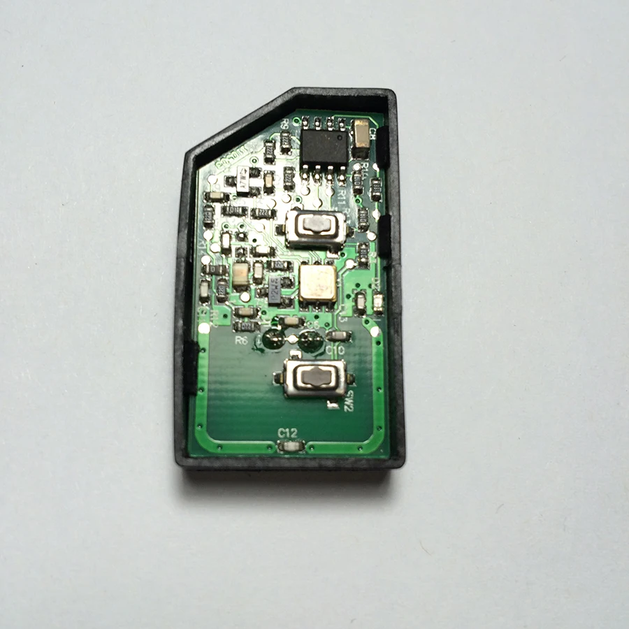 Складной дистанционный ключ с 2 кнопками для Chery Tiggo 433 МГц/315 МГц с неразрезанным лезвием и наклейкой отличное качество