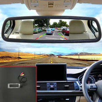 

HD CCD Night Vision Car-styling 5inch Car Mirror Monitor + Car Rear View Camera Auto Parking Assistance For Subaru WRX 2014 2015