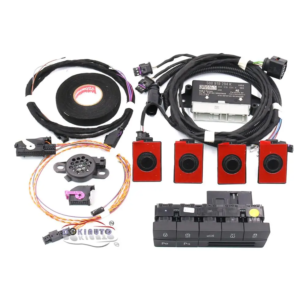 

For MQB SKODA LHD NEW Octavia 3 MK3 Park Pilot Parking Front Update 4K UPGRADE to 8K PDC OPS KIT