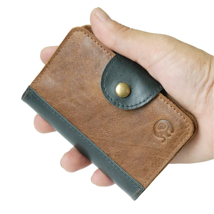 

Crazy Horse Leather Driver License Wallet Vintage Card Cover for Car Driving Document Credit Card Holder Purse Wallet Case