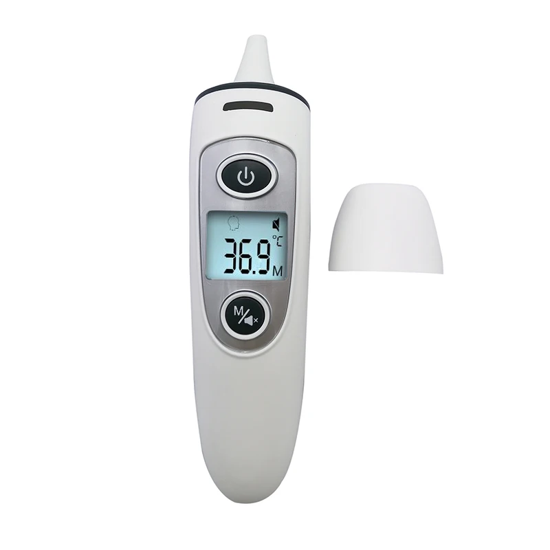 Новейший Детский термометр с ЖК-дисплеем, цифровой инфракрасный ИК-термометр для лба и ушей, бесконтактный термометр для взрослых, измерение температуры тела