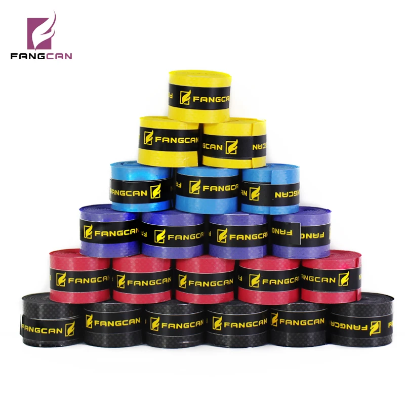 

5 pcs FANGCAN FCOG-06 Stiletto Overgrips for Squash racket roll packing non-toxic sweat-absorption PU overgrip