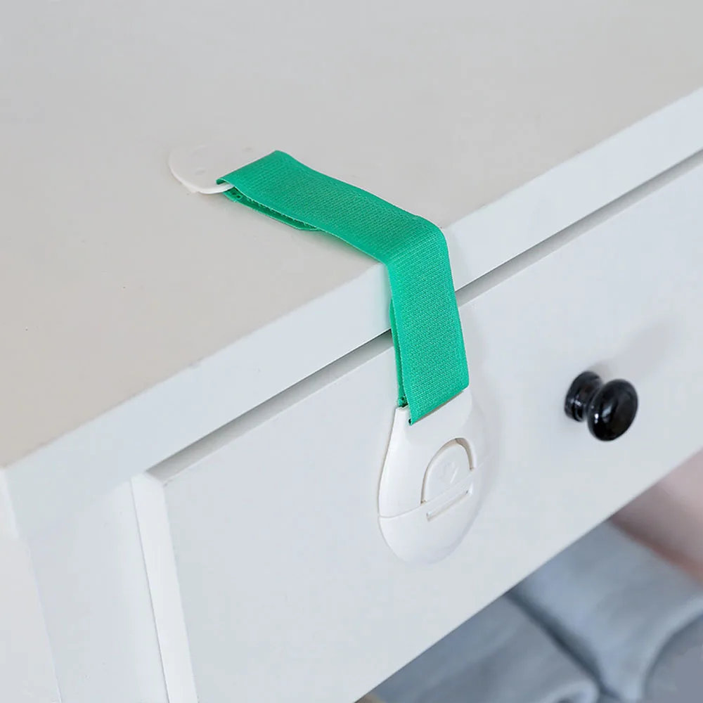 

5pcs Child Safety Lock Security Drawer Latch Protection From Baby on Furniture Cabinet Door Lock Window Baby Drawers Protection