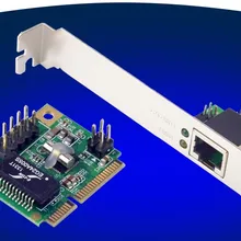 Мини-адаптер PCI-E Gigabit Ethernet Соединительная плата локальной компьютерной сети 10/100/1000 M для сервера
