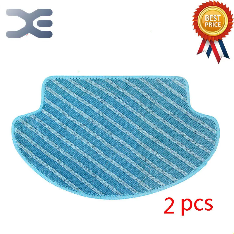 

2 Pcs High Quality Ecovacs DT85 DT83 Sweeping Machine Accessories Wiping Cloth Cloth Vacuum Cleaner Parts