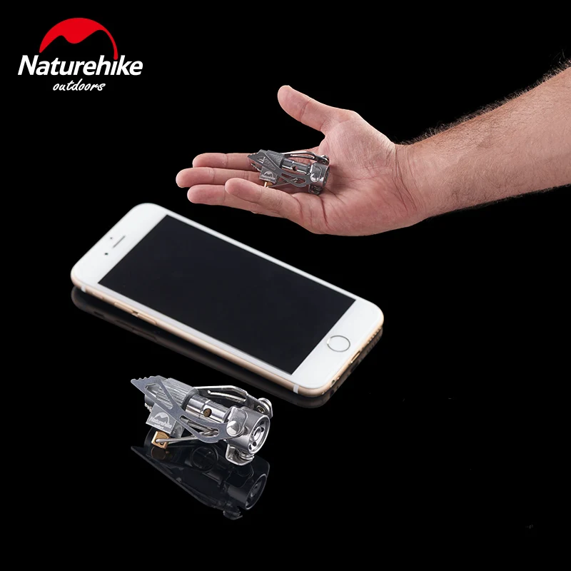 Naturehike газовая плита супер легкая Мини карманная напольная кухонная горелка