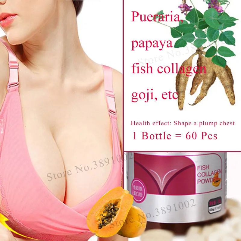 

Pueraria Extract,Mirifica Papaya Breast Enlargement Capsules,Breast Augmentation Pills,Massage Oil,Bigger Breast Bust Care Cream