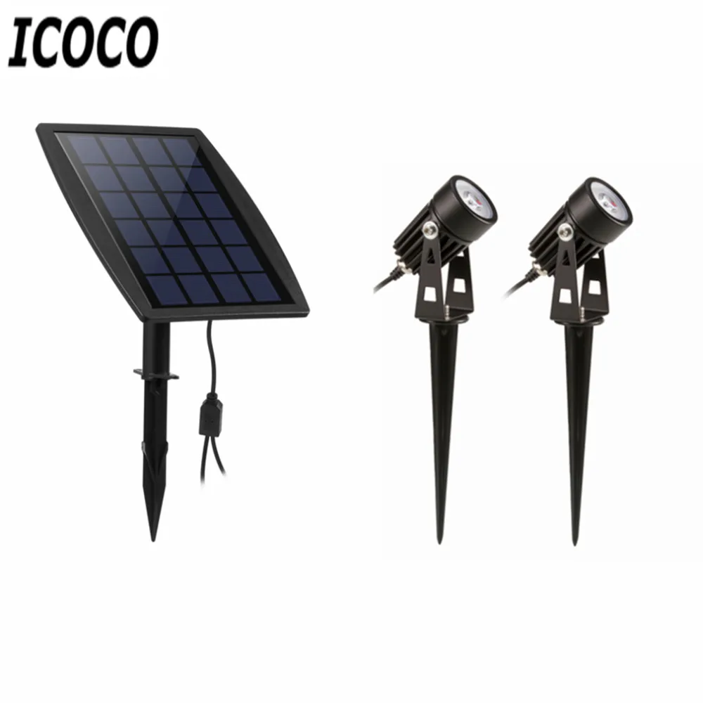 ICOCO новый водонепроницаемый IP65 уличный садовый светодиодный светильник на