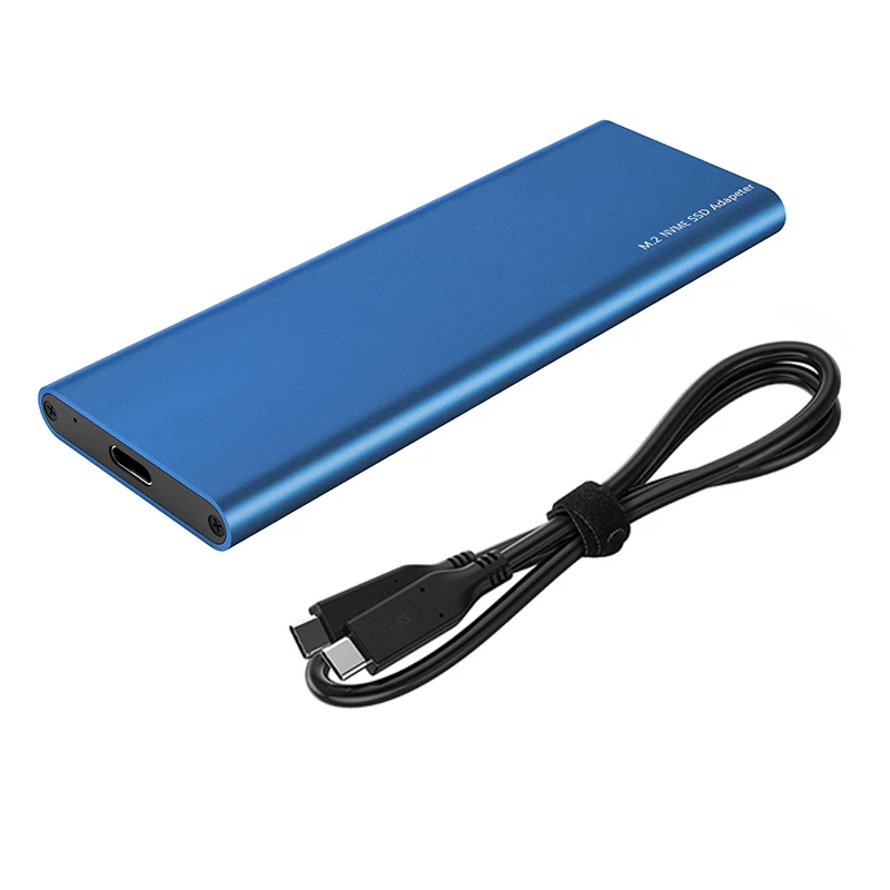 

NVMe PCIE USB3.1 HDD Enclosure M.2 to USB SSD Hard Disk Drive Case Type C 3.1 M KEY Connector Enclosure for 2230 2242 2260 2280