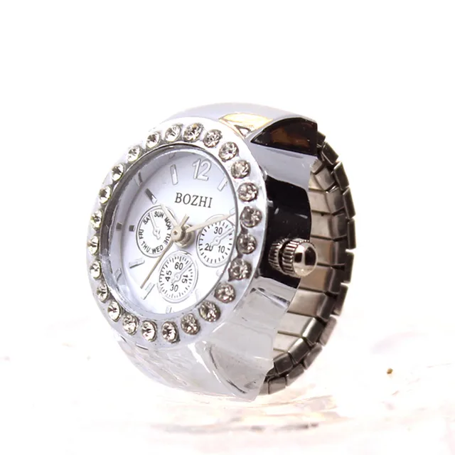 Retro Personality Elastic Quartz Watch Ring Men and Women Fashion Simple Accesso Retro Personality Elastic Quartz Watch Ring Men and Women Fashion Simple Accesso