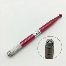 2 шт. руководство татуировка перо Профессиональная Косметика ручка для микроблейдинга для брови и губы татуаж