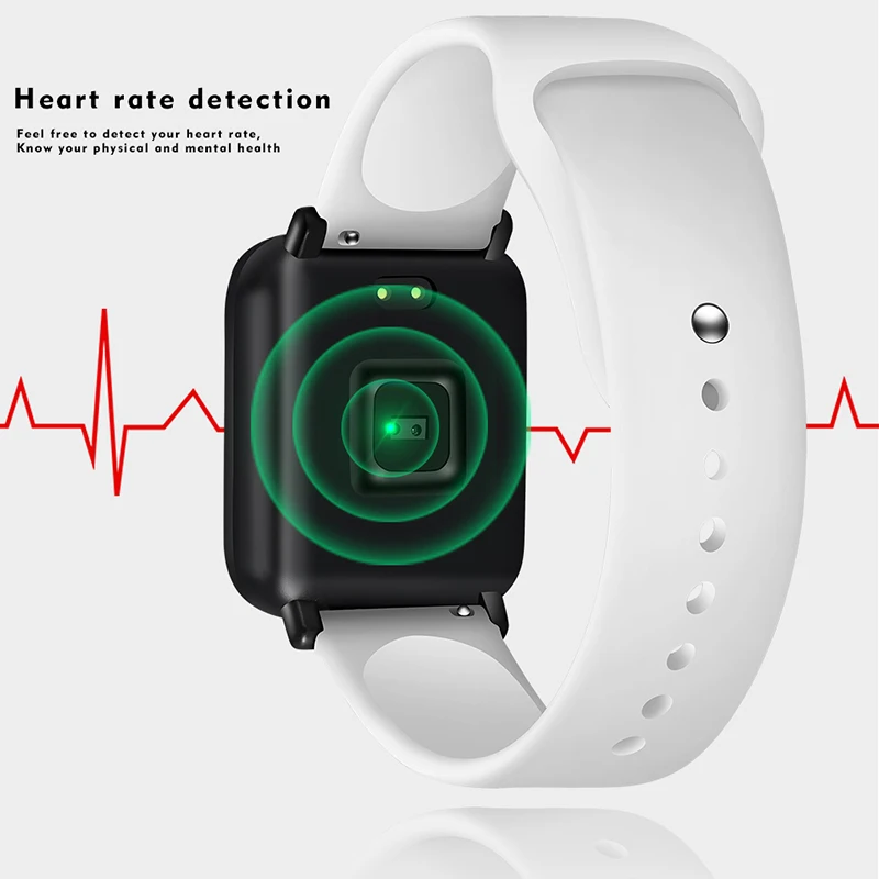 LIGE новые умные часы для женщин, пульсометр, измеритель артериального давления, фитнес-трекер, умный браслет, шагомер, спортивный смарт-браслет+ коробка