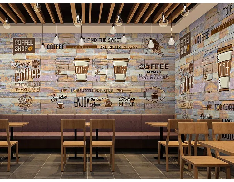 3D Фреска фото обои художественный Декор стены Персонализация большие фрески Ресторан Кофейня магазин задняя стенка бумага на заказ размер