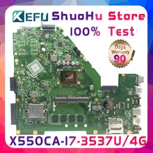 KEFU X550CA For ASUS X550CC R510C Y581C X550C X550CL CPU I7 4GMemory laptop motherboard tested 100% work original mainboard KEFU X550CA For ASUS X550CC R510C Y581C X550C X550CL CPU I7 4GMemory laptop motherboard tested 100% work original mainboard