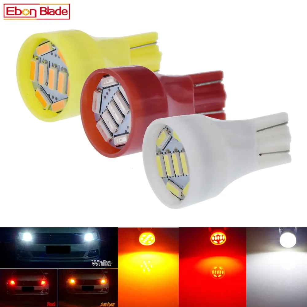Светодиодный клиновидный светильник T15 W16W 2 шт. 4014 9SMD 921 912 Автомобильный