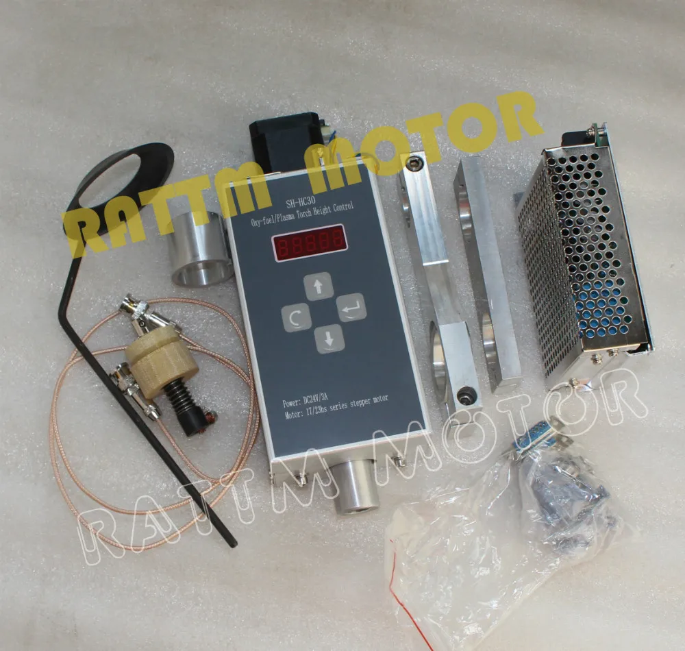 

SH-HC30 Automatic Arc voltage Electric capacity height controlle DC24V for NEMA17/23 stepper motors CNC Plasma cutting machine