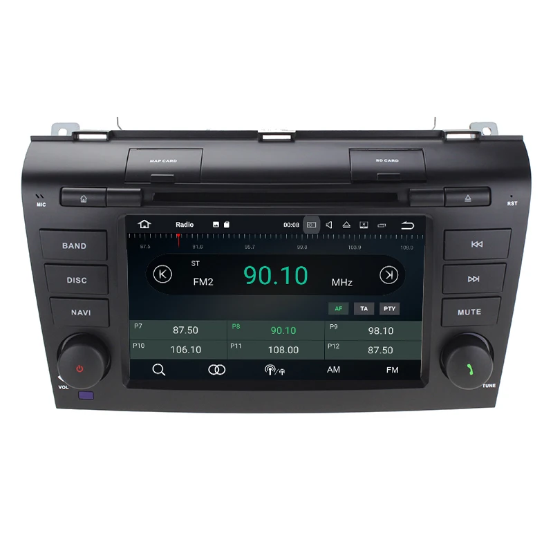 Excellent HIFIF Android 7.1 Car DVD Player For Mazda 3 GPS Navigation 2Din Steering Wheel 1024*600 Quad Core 3G Radio WIFI Bluetooth TV 5