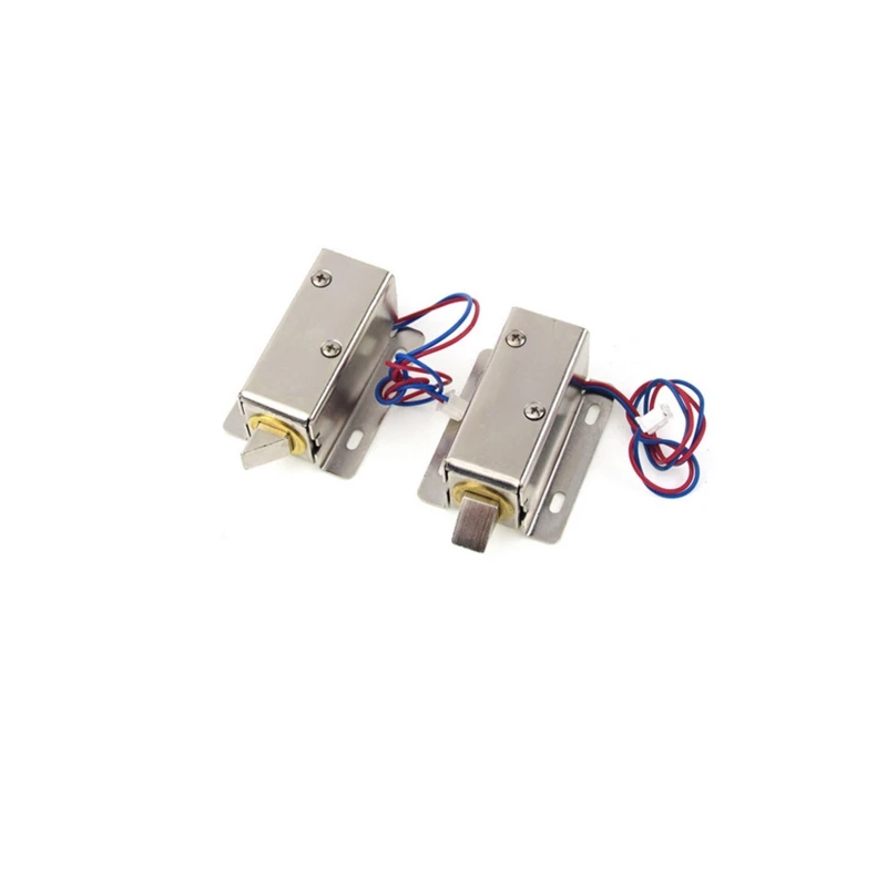 1/2/4PCS DC12V  Cabinet Door Lock Electric Lock Assembly Solenoid For Door Electronic Controlled System  54*41*27mm