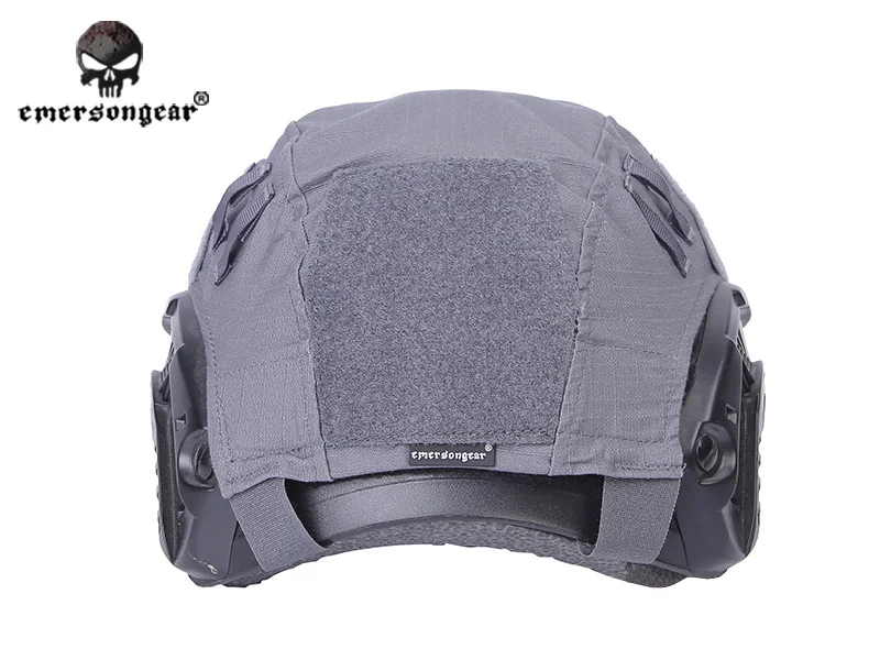 Military Airsoft Tactical Combat Fast Helmet Cover Wolf Gray EM8825H