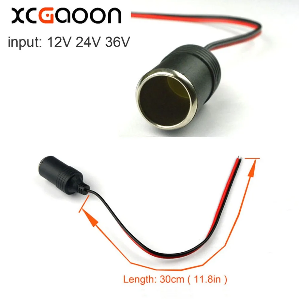 Xcgaoon 10 шт. разъем путь Авто Авто-прикуриватели/Splitter Адаптеры питания для мобильных & Pad и Видеорегистраторы для автомобилей и GPS