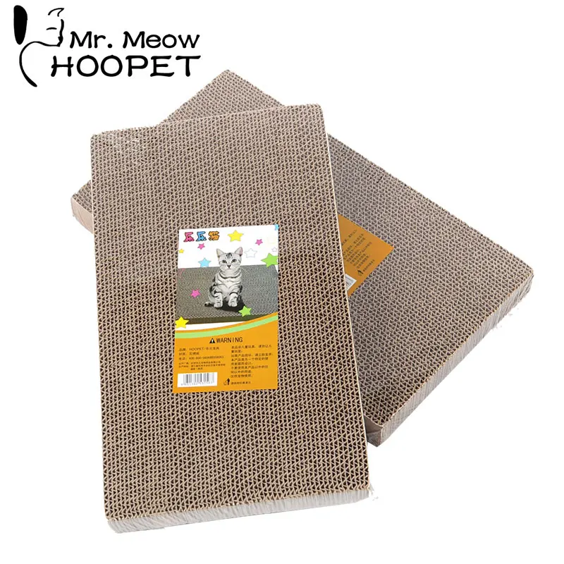 

Hoopet Cat Toy Scratch Board Training Board Scratching Pad Cat Claws Care Interactive Toy