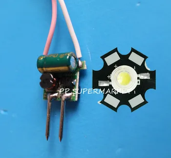 

Freeshipping! 50X 5W WHITE HIGH POWER LED + 50X 12V POWER DRIVER