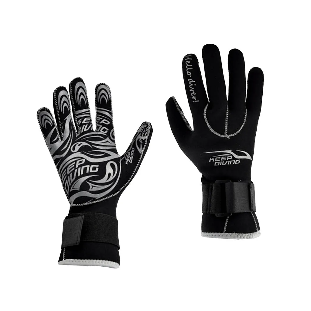 3mm Neoprene Scuba Diving Swimming Spearfishing Snorkeling Kayaking Canoeing Sailing WInter Warm Wetsuit Gloves Various Size