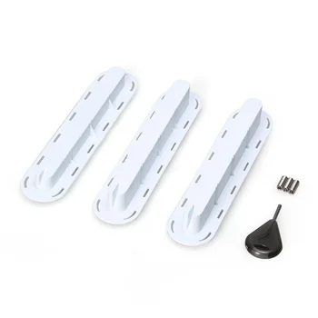 

# 3Pcs/Lot Future Tri Fins Box Plugs Fin Base SUP Screw Surf Fins Plugs Set Extra Key Screws