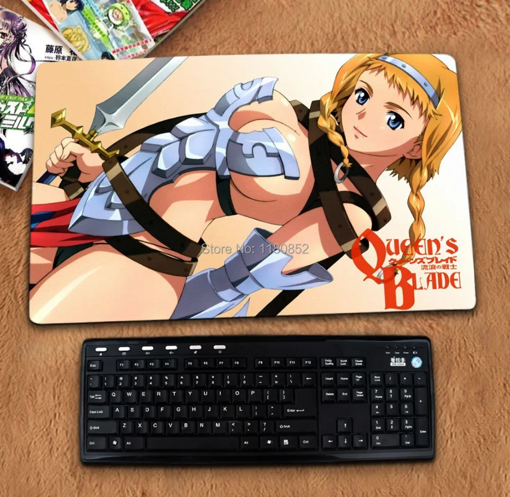 Buy Queen S Blade Anime Characters Desk And Mouse Pad