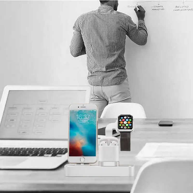 High Quality Charger Charge Stand Dock for Apple Watch Airpods iPhoneX/XR/8/7 Devices High Quality Charger Charge Stand Dock for Apple Watch Airpods iPhoneX/XR/8/7 Devices