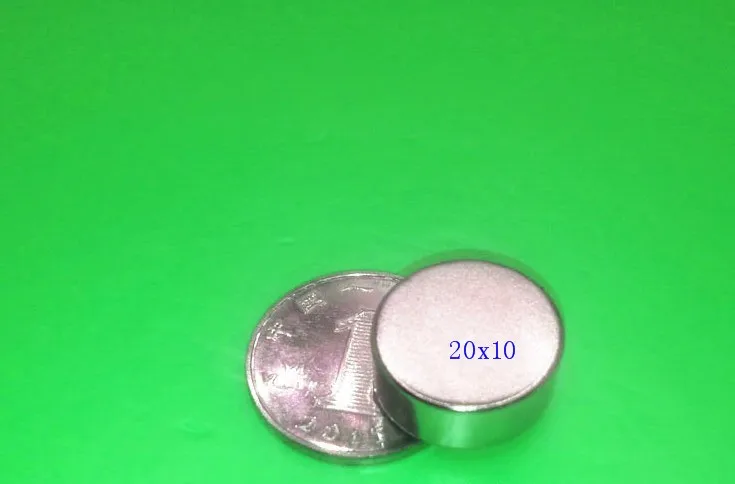 

20mm x 10mm Super Strong Round Powerful Rare Earth Neodymium Magnets 20*10 20x10 Magnet N35 20mm*10mm Free Shipping