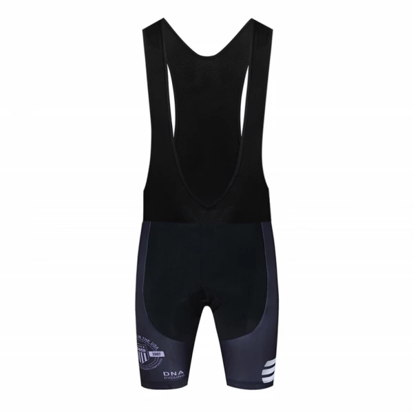 Black DNA Cycling Team Jersey Bike Set Short Sleeves Mens Quick Dry Bicycle Wear Suit Maillot Culotte Clothing 12D Gel Pad - Цвет: Black Bib shorts