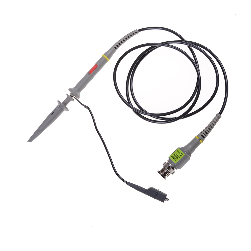 1PCS P6100 Oscilloscope Probe DC 6MHz DC 100MHz Precision Oscilloscope Probe Alligator Clip Test