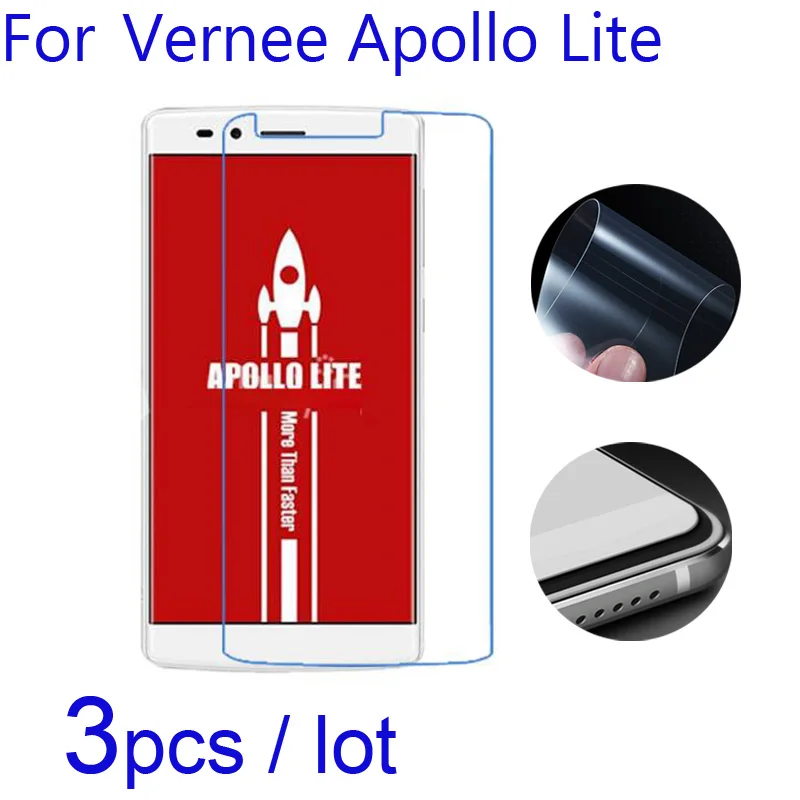 3 шт./лот vernee Thor e 4G/Mix 2/Apollo Lite/Mars ЖК дисплей мягкие Экран защитников HD