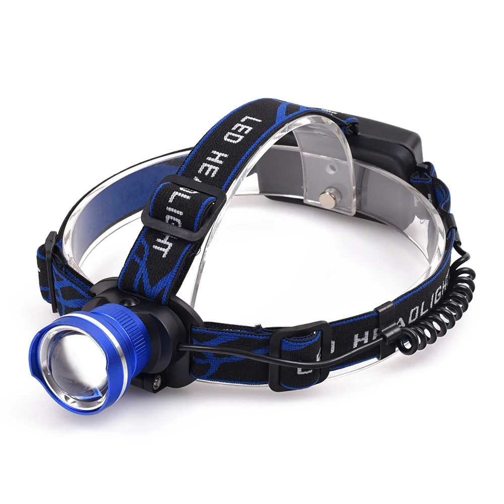 Big promotion Headlamp Super Bright Head Torch Use 18650 Battery