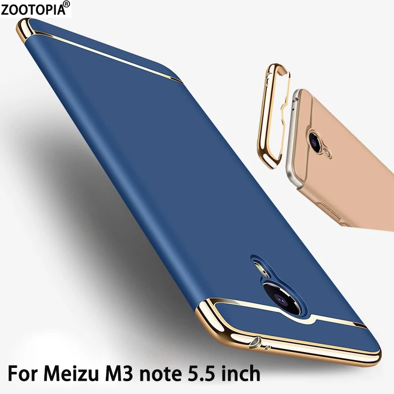 Ударопрочный чехол для Meizu M3 Note полное покрытие жесткий бампер защита Матовый ПК