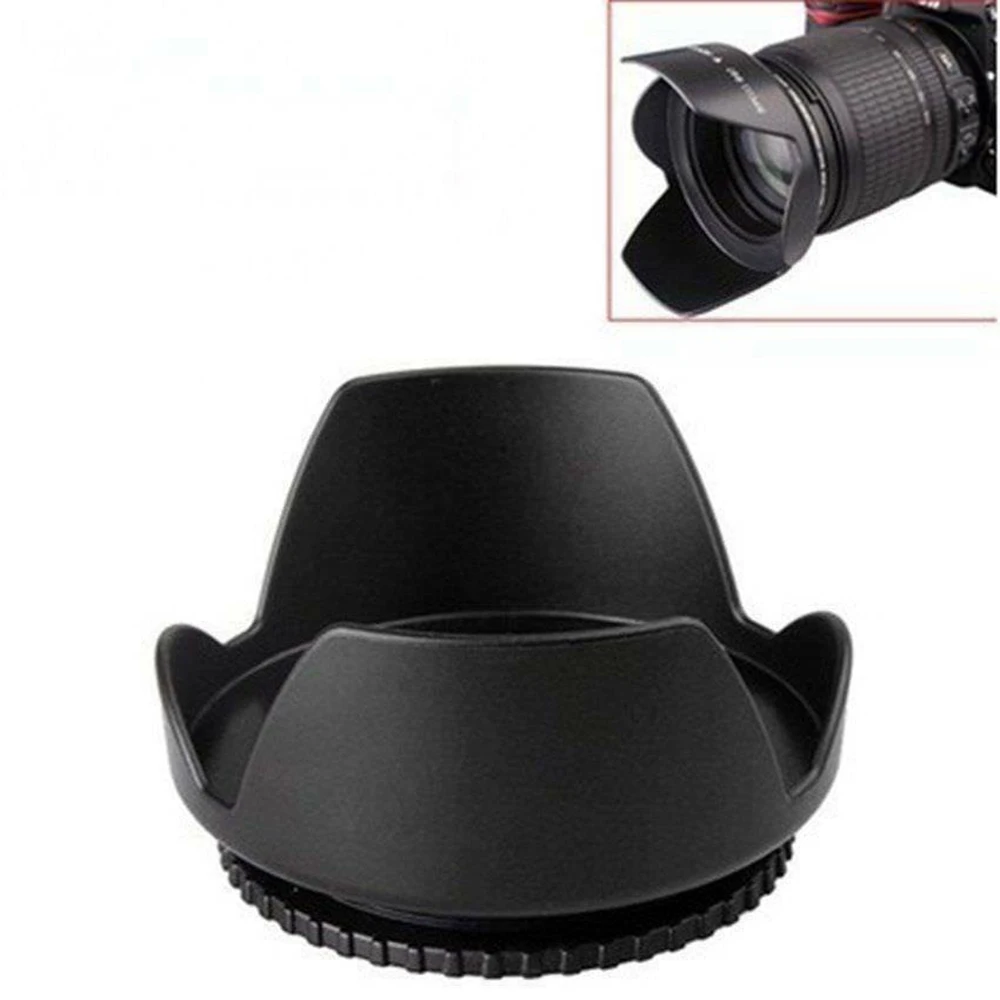 

2019 Professional Screw Mount 72mm Lens Hood Flower Crown Petal Shape
