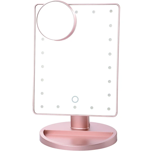 $US $15.36  Touch Screen Makeup Mirror Magnifying Professional Vanity Mirror With Lights Health 