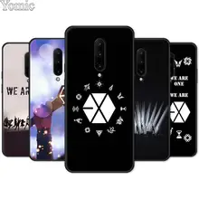 EXO band k-pop kpop Black Case for Oneplus 7 7 Pro 6 6T 5T Silicone Phone Case for Oneplus 7 7Pro Soft TPU Cover Shell